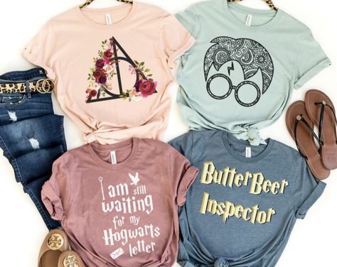 Harry Potter Mom, Funny Harry Potter Shirts, Harry Potter Houses Outfits, Harry Potter Weekend, Harry Potter Theme Birthday, Disney Fits, Universal Shirts, Harry Potter Disney, Harry Potter Tshirt