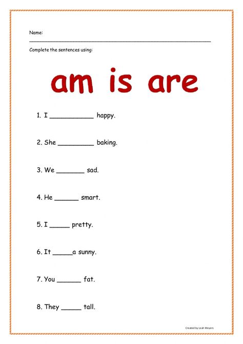 Is Or Are Worksheets, Worksheet For Class 3 English, Am Is Are Grammar, Is Am Are Worksheets Grade 1, Am Is Are Worksheets For Kids, Am Is Are, Am Is Are Worksheets, Is Am Are Worksheets, Easy English Grammar