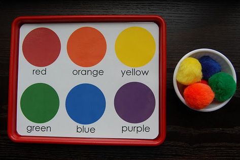 Free tot mat printables ... Teacch Activities, Tot Trays, Sorting Mats, Kid Games, Preschool Colors, Speech Path, Toddler Ideas, Teaching Colors, Teaching Toddlers