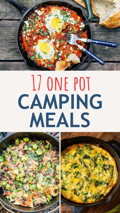 There should be no good reason why you shouldn’t have a simple, delicious meal while camping. There is nothing wrong with a little cheese and crackers, but when you are sitting in the middle of nowhere, you need to spice up those boring campfire suppers. Here are 17 one pot camping meals that are simple, inexpensive, and work well in a variety of camping environments. Gf Camping Meals, Camp Stove Meals Propane, Pre Prepped Camping Meals, Non Cooking Camping Meals, No Mess Camping Meals, Camping Meals For One Person, Easy One Pot Camping Meals, One Pan Camping Meals, East Camp Meals