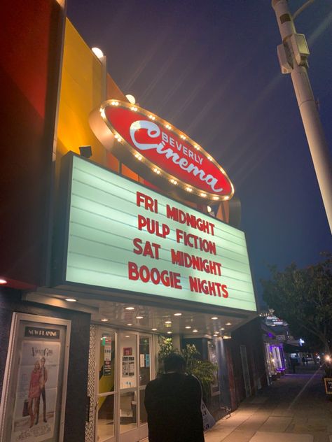 New Beverly Cinema, Boogie Nights, Wish I Was There, Life I Want, Pulp Fiction, 2024 Vision Board, 2024 Vision, Life I, Cityscape