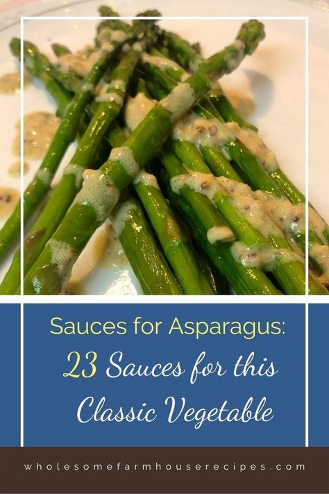 garlic butter sauce on asparagus Sauce For Asparagus, Holiday Sauce, Cook Like A Chef, Asparagus Sauce, Farmhouse Recipes, Chef At Home, Saute Asparagus, Easy Dipping Sauce, Cream Cheese Sauce