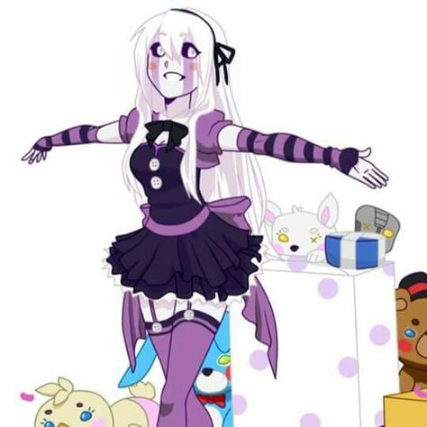 Feminine Male, Marionette Puppets, Marionette Fnaf, Five Nights At Anime, Fnaf Jumpscares, Fnaf Cosplay, Fnaf Oc, Animatronic Fnaf, Oc Drawings