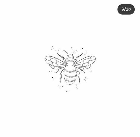 Bee Tattoos Ideas, Fine Line Bumble Bee, Minimalistic Bee Tattoo, Honey Bee Tattoo Minimalist, Line Work Bee Tattoo, Bee Tiny Tattoo, Linework Bee Tattoo, Fine Line Bee Tattoo Simple, Bee Tattoo Linework