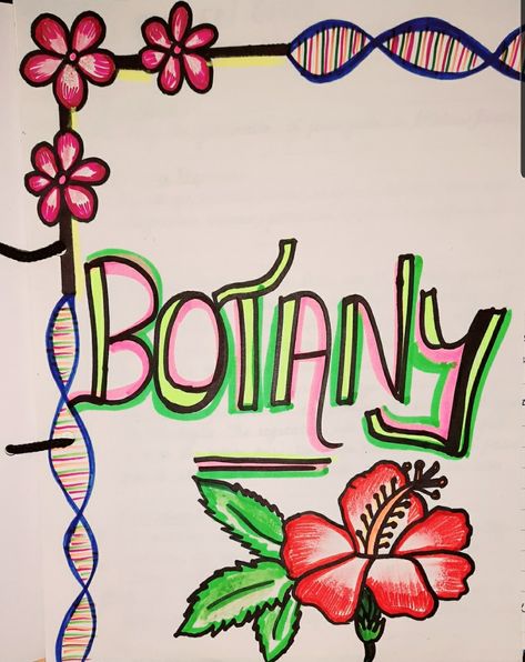 Hey guys _ It's Amisha.....I just made it out for me ...here it's a new idea to create good looking and amazing front page or what uh call as a cover page for botany project...check it out...and keep following me..🤟🏻for more stuffs like this... Botany Cover Page, Diy Notebook Ideas, Project Cover Ideas, Assignment Cover Page Ideas, Assignment Cover Page, Assignment Front Page, Cover Page For Project, Cover Page Ideas, Book Cover Page Design