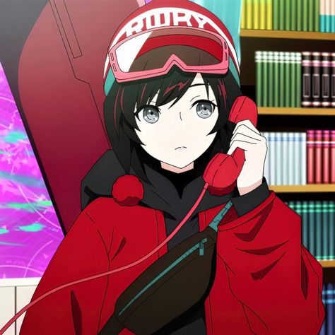 Ruby Rose Rwby Icon, Penny Blake, Rwby Manga, Ruby Rwby, Ice Queendom, Rwby Ruby Rose, Ruby Rose Rwby, Rwby Characters, Blake Belladonna