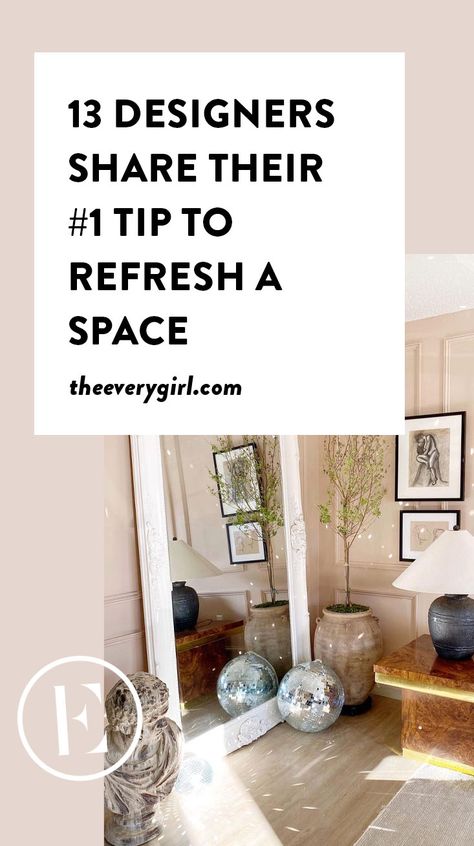 13 Designers Share Their Living Room Refresh Ideas, Bedroom Refresh Ideas, Bedroom Refresh On A Budget, Home Refresh Ideas, Redecorating Bedroom, Apartment Refresh, Redesign Ideas, Home Refresh, Young House Love