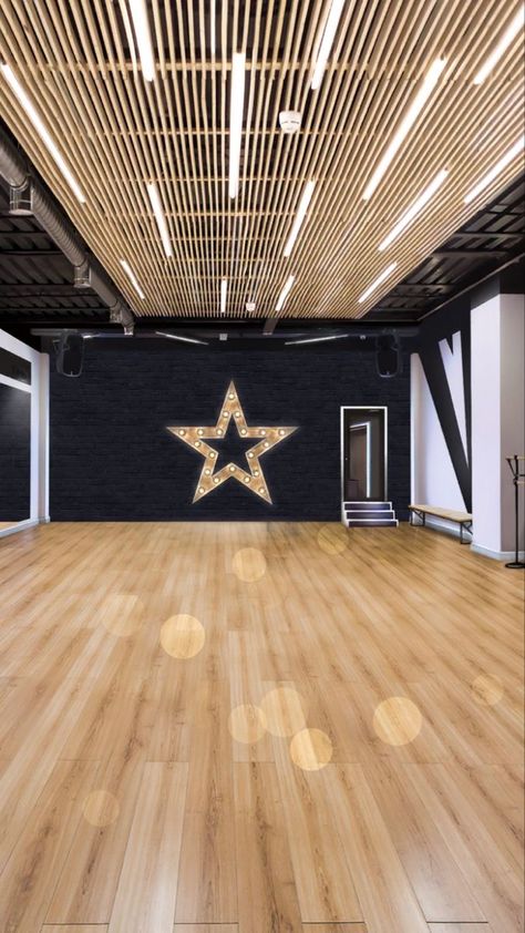 Dancing Studio Design, Dancing Room Design, Dance Studio Lobby Waiting Rooms, Background For Dance, Dance Studio Background, Aesthetic Dance Studio, Dance Studio Aesthetic, Dancing Background, Hip Hop Dance Studio