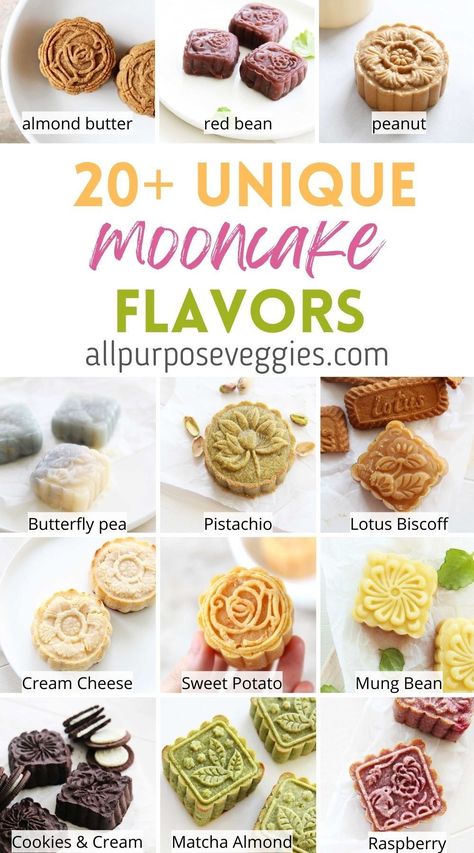 Mooncakes Recipe Easy, Moon Cake Recipes, Asian Flavors Dessert, How To Make Moon Cakes, Fruit Desert Ideas, South Korean Dessert Recipes, Sweet Moon Cake Recipe, Moon Cake Cookies, Moon Cake Recipe How To Make