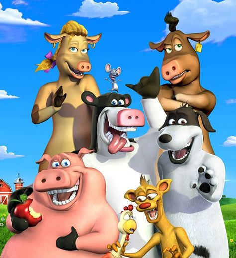 Back At The Barnyard, The Barnyard, Nickelodeon Cartoons, Nickelodeon Shows, Childhood Movies, Cartoon Posters, Cartoon World, New Video Games, Old Shows