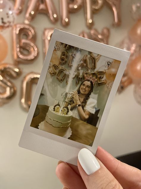 Poloroid Pictures Ideas For Birthday, Instax Birthday Photos, Polaroid Bday Pics, Hen Aesthetic, Birthday Polaroid Pictures, Bday Background, Happy Birthday Quotes For Him, Polaroid Pics, Valentines Proposal