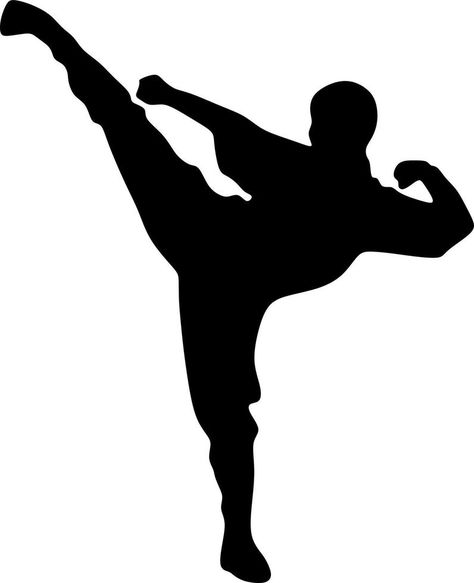 Silhouette art of a man demonstrating martial arts wushu, kung fu exercises. Vector illustration. Wushu icon Wushu Wallpaper, Kung Fu Illustration, Kung Fu Artwork, Wushu Kung Fu, Vector Pencak Silat, Karate Silhouette, Martial Arts Training, Vector Free Download, Cityscape Photos