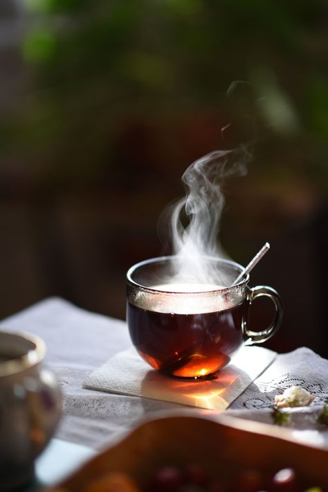 Good Morning Tea, Coffee Photography, Morning Tea, Tea Art, A Cup Of Tea, Tea Rituals, Hot Tea, Frappe, Tea Recipes