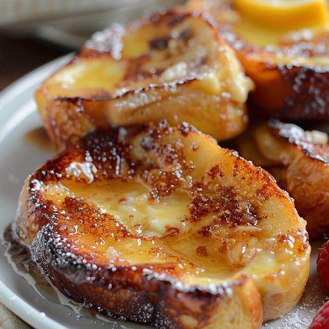 Breakfast Creme Brulee, French Toast Make Ahead, French Toast Dessert Recipes, French Toast For Dinner, Overnight Cream Brulee French Toast, Creme Brulee French Toast Recipe, Quick Sweet Breakfast Ideas, Marry Me Breakfast, Overnight Creme Brulee French Toast Bake