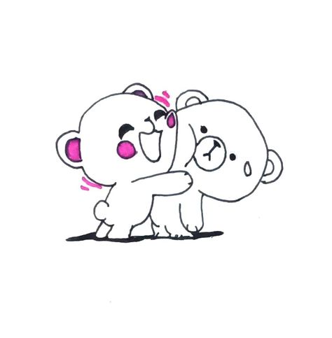 Cute Hug Doodle, Hug Doodle, Hug Friendship, Hug Cartoon, Hugging Drawing, Doodle Pen, Animal Hugs, Cute Hug, Lunch Notes