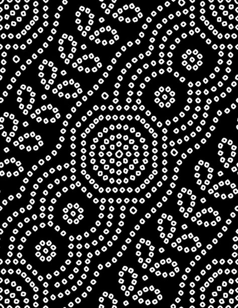 Bandhani Pattern Motif Design, Bandhani Print Pattern, Chunri Motifs, Chunri Pattern, Bandhani Motifs, Bandhani Pattern, Illustration Indian, Ajrakh Pattern, Damask Decor