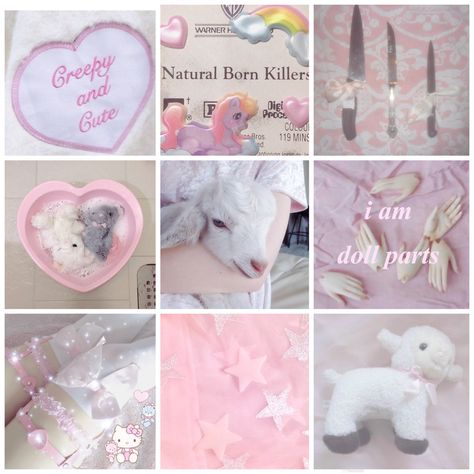 Creepy Cute Moodboard, Bunny Moodboard, Aesthetic Bunny, Moodboard Pink, Crazy Feeling, Mood Bored, Adopt Idea, Dreamcore Weirdcore, Cute Animal Drawings Kawaii