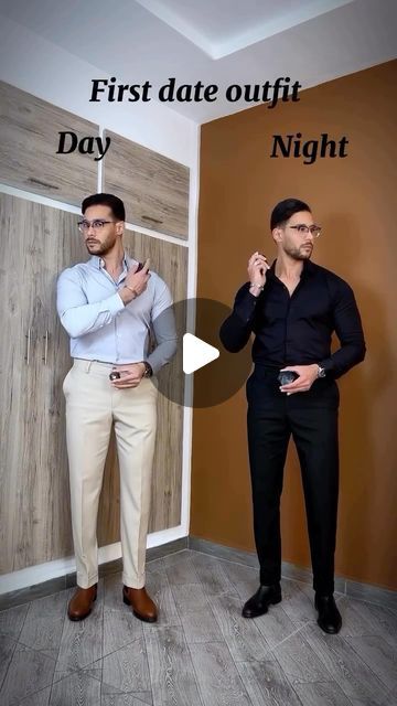 Men's Fashion Outfits | First date outfits ideas by @ilyes_gherissi Yes or No? | Instagram Fancy Date Night Outfit Men, Mens Date Night Outfit Classy, First Date Outfit Men, Date Outfits Ideas, Fancy Date Night Outfit, Date Night Outfit Men, Fancy Date Night, First Date Outfits, Speed Dating