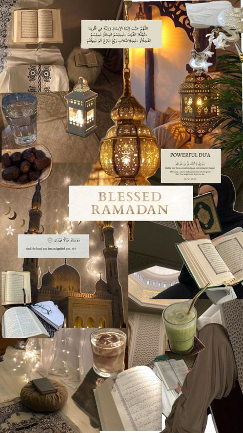 Ramadan motivation aesthetics wallpaper collage islam Ramadan Motivation, Motivation Aesthetics, 2025 Aesthetic, Vision Board Themes, Aesthetic Motivation, Aesthetics Wallpaper, Wallpaper Collage, Found You, Ramadan