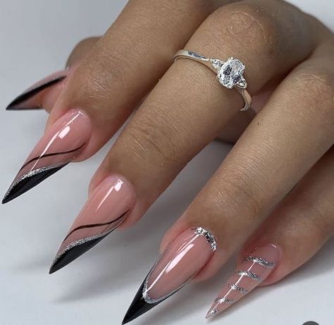 Red Bottom Nails, Pink Stiletto Nails, Orange Acrylic Nails, Stilleto Nails Designs, Natural Acrylic Nails, Stiletto Nails Designs, Simple Acrylic Nails, Dream Nails, Pretty Acrylic Nails