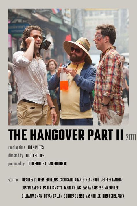 The Hangover Movie Poster, The Hangover Part 2, The Hangover Poster, Hangover Poster, The Hangover Movie, Hangover Movie, Hangover 2, Bryan Callen, Movie Minimalist