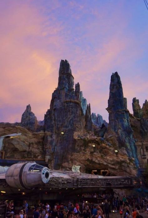 Star Wars Land, Disney World Aesthetic, Disneyland Planning, Disney Lifestyle, Disney World Rides, Star Wars Galaxy, Cute Disney Pictures, Lining Up, Galaxy's Edge