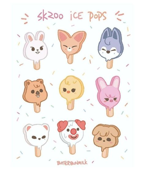 Skzoo Art, Kids Zoo, Kids Mood, Cute Food Drawings, Acrylic Pins, Kpop Drawings, Kid Memes, Stray Kids Seungmin, Kids Icon