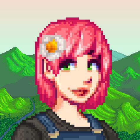 Stardew Valley Picrew, Stardew Valley Character Ideas, Pixel Picrew, Stardew Valley Farmer Oc, Gradient Image, Make Your Own Character, Character Maker, Character Creator, Valley Girls