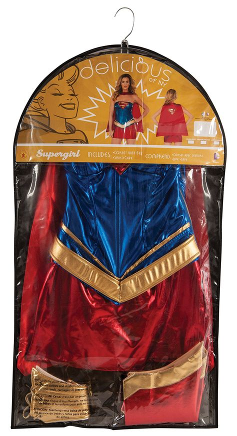 DC Comics Supergirl Deluxe Costume Multi Large >>> Be sure to have a look at this remarkable item. (This is an affiliate link). #halloweencostumesforwomen Super Girl Costume Woman, Supergirl Costume Diy, Supergirl Halloween Costume, Supergirl Costume, Super Girl, Disney Costumes, Halloween Costumes For Girls, Halloween Costumes Women, Supergirl