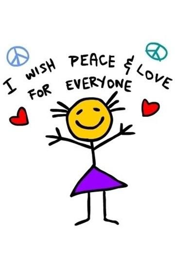 I wish Peace and Love for EVERYONE!  Happy New Year #2013 Arte Hippy, Peace Love Happiness, Give Peace A Chance, Hippie Peace, Prayer For You, Peace Quotes, Peace On Earth, World Peace, Nouvel An