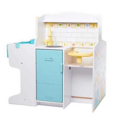 Mine to Love Baby Care Activity Center | HearthSong Baby Doll Furniture, Rocking Cradle, Doll Nursery, Baby Doll Nursery, Wipes Dispenser, Activity Center, Melissa And Doug, Melissa & Doug, Love Baby