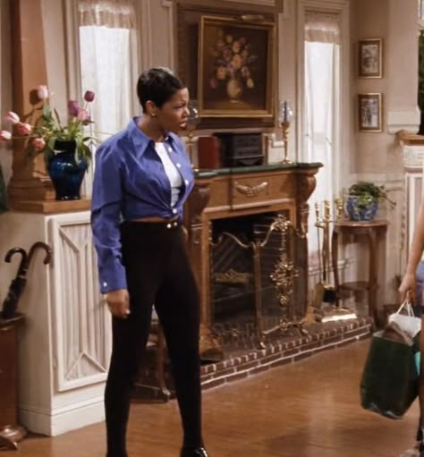 Laura From Family Matters Outfits, 90s Black Sitcom Fashion, Pam And Gina Outfits, Laura Family Matters Outfits, Laura Winslow Outfits, 90s Sitcom Outfits, Fashion Outfits Preppy, Outfit 90s Style, 90s Fashion Black Women