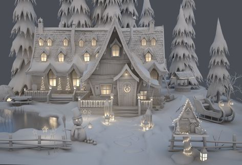 Santa Claus House, Model Village, Santa's House, Pottery Houses, Little Dragon, Mrs Claus, Jingle All The Way, Christmas 2019, Winter Fun