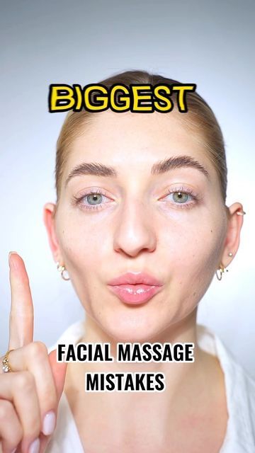 Valeriia Veksler Wellness Nurse on Instagram: "Viral technique went wrong 🚫 Please make sure that the techniques you follow come from people who have knowledge of facial anatomy and physiology to get the best and quickest results! #facemassage #facialyoga #faceyoga #botoxalternative #facefitness #facecare #facialmassage" Face Massage Tutorial, Facial Puffiness, Facial Massage Techniques, Face Massage Techniques, Facial Routine Skincare, Body Massage Techniques, Facial Massage Routine, Facial Face, Face Yoga Exercises