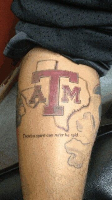 Texas a&m tat A M Tattoo, Golf Tattoo, M Tattoo, Texas Tattoo, Texas Tattoos, M Tattoos, Texas A&m, 12th Man, Future Tattoos