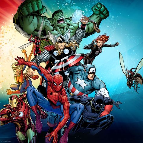 Avengers Earth's Mightiest Heroes, Franklin Institute, Avengers Art, Avengers Comics, Marvel Comics Wallpaper, Marvel Avengers Funny, Superhero Characters, Comic Pictures, Marvel Vs Dc