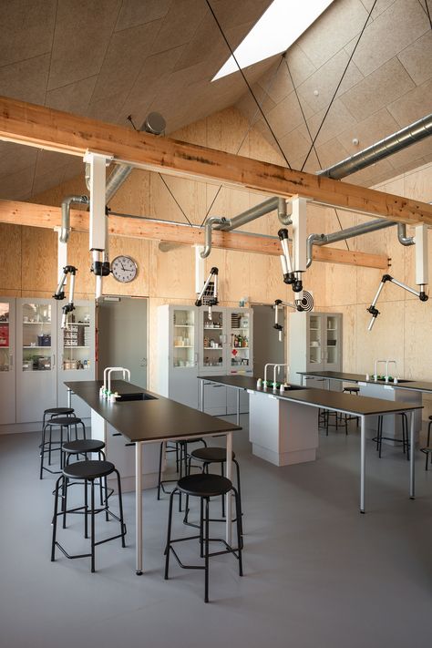 Ply Ceiling, Acoustics Design, Perfect Classroom, Henning Larsen, Base Building, Wooden Buildings, Acoustic Wall Panels, Acoustic Wall, New Classroom