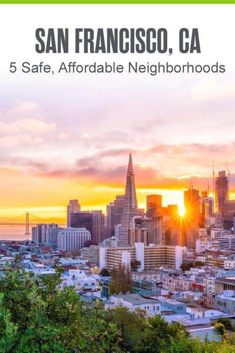 Moving to San Francisco? Golden Gate City has beautiful neighborhoods to call home, with median home prices in SF sitting around $858,800 and median rent at $1,632. Whether you’re looking for budget-friendly NorCal places or community-oriented neighborhoods in SF, here are five safe, affordable neighborhoods in San Francisco! Beautiful Neighborhoods, Extra Space Storage, Gate City, Moving To San Francisco, Safe Neighborhood, Living In San Francisco, California Living, Space Storage, Moving To Los Angeles