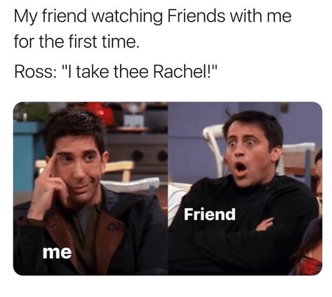 Friends Tv Quotes, Friends Memes, Rachel Friends, Friends Best Moments, Friend Jokes, Friends (tv Series), Friends Tv Show Quotes, Friends Episodes, Friends Cast