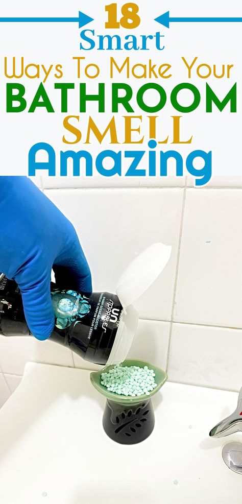 Discover the magic of these 18 smart smell hacks for your bathroom - you'll be surprised by how effective they are! 🚿✨ Say goodbye to unwanted odors and hello to a refreshing and inviting space. Explore natural and creative techniques to infuse your bathroom with delightful scents. From DIY air fresheners to simple decor ideas, these hacks will transform your bathroom into a fragrant oasis. 🌿🕯️ #BathroomSmellHacks #HomeFragrance #AromaTherapy #FreshBathroom Bathroom Freshener, Interesting Decor, Cottage Journal, Homemade Air Freshener, Bathroom Odor, Diy Air Freshener, House Smell Good, Home Air Fresheners, Bathroom Smells