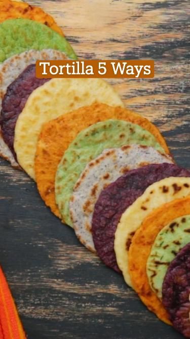 Cast Iron Tortilla Press, Mexican Food Recipes Tortillas, Tortilla Recipe Videos, Easy Corn Tortilla Recipes, Simple Tortilla Recipe, Colored Tortillas, Cornbread Tortillas, Rice Tortilla Recipe, Healthy Tortilla Recipes