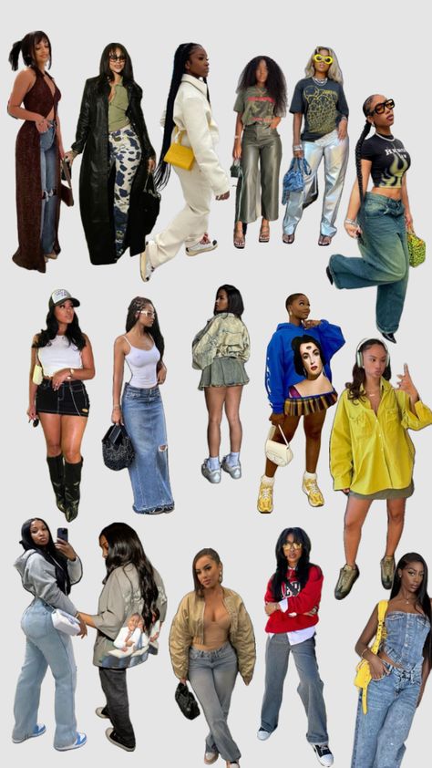 #blockparty inspo ladies outfits Rnb Outfit, Summer Block Party, Ladies Outfits, Trendy Spring Outfits, Color Blocking Outfits, Photography Posing Guide, Easy Trendy Outfits, Casual Chic Outfit, Clothing Rack