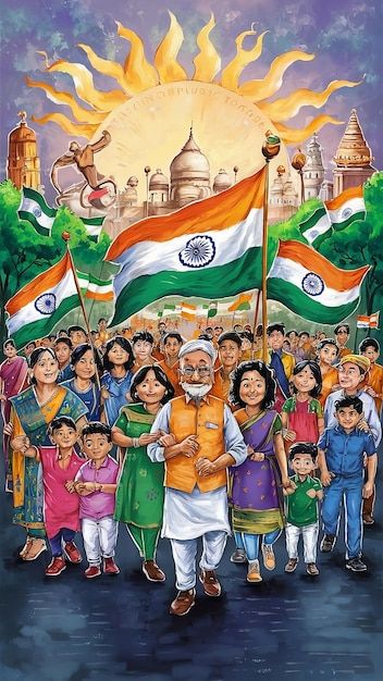 15 Agustus India Drawing, Happy Independence Day India Art, Independence Day India Painting, Independent Day Drawing 15 August, Independance Day Creatives, 15 August Independence Day Painting, 15 Th August Independence Day, 15 August Independence Day Sketch, 15th August Independence Day Drawing