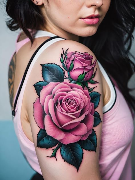 If you’re looking for tattoo inspiration, you might want to consider your personality type. Different tattoo designs can reflect different aspects of your character, such as your passions, values, beliefs, and goals. In this post, we’ll show you how to find the best tattoo design for your personality, based on some common categories and examples. Coral Rose Tattoo, Cherry Blossom Chest Tattoo, Watercolor Animal Tattoo, Sayings Tattoos, Coloured Rose Tattoo, Colorful Rose Tattoos, Red Tattoo Ideas, Colour Tattoo For Women, Red Ink Tattoo