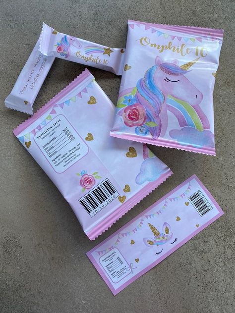 Unicorn Party Packs, Party Items, Unicorn Party, Party Packs, Themed Party, Nutrition Facts, Party Themes, 10 Things