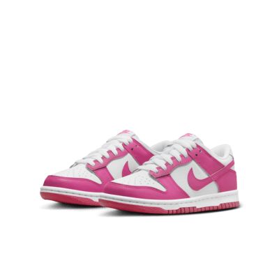 The pink and white Nike Dunk is a timeless sneaker that effortlessly blends classic style with modern flair.

Whether you're a sneaker enthusiast or simply looking for a versatile pair of shoes to elevate your outfit, the pink and white Nike Dunk is a must-have. Its clean design and iconic colorway make it a versatile choice that can be dressed up or down. Hot Pink Nike Dunks, Pink Nike Dunks, Pink Nike Shoes, Pink Nike, Pink Nikes, White Nike, Nike Dunk Low, Dunk Low, Nike Dunk