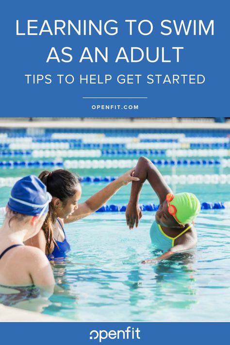 Swimming Learning Tips, Beginner Swim Lessons, How To Swimming For Beginners, Learn How To Swim Adults, Learning How To Swim Adults, Swimming Lessons For Adults, Swim Strokes Learning, Learn How To Swim, Learn To Swim As An Adult