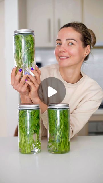 LUBA PAVIA on Instagram: "HOW TO KEEP HERBS FRESH FOR TO 2 WEEKS This method works like a charm for parsley, mint, cilantro, dill, spring onions and many other herbs, helping them stay fresh for up to 2 weeks. Save this post and let me know in the comments if you’re giving this a go🙌 You can start by washing and thoroughly drying your fresh herbs. I don’t do that and wash them just before I’m about to use them when cooking. Make sure they are completely dry, as moisture can cause them to rot. Trim the bottom of the herb stems at a slight angle and remove any small leaves. Fill your glass jar with about 3cm of water. The water level should be enough to submerge the trimmed stem ends of your herbs. Gently insert the herb stems into the water in the jar, making sure the leaves are above th How To Keep Dill Fresh In Fridge, Keep Herbs Fresh, Small Leaves, Spring Onions, Into The Water, Water Level, The Jar, Spring Onion, Small Leaf