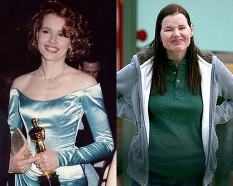 Now Quotes, Geena Davis, Mickey Rourke, Celebrities Then And Now, Celebrities Before And After, Actrices Hollywood, The Expendables, Stars Then And Now, Aging Well