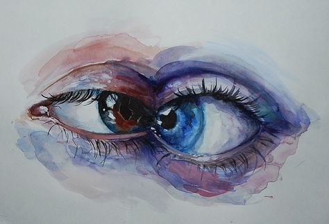 eyes Artistic Painting, Arte Grunge, Eye Painting, Arte Sketchbook, Art And Illustration, Eye Art, An Eye, Art Plastique, Art Sketchbook